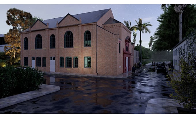 do 3d architecture modelling