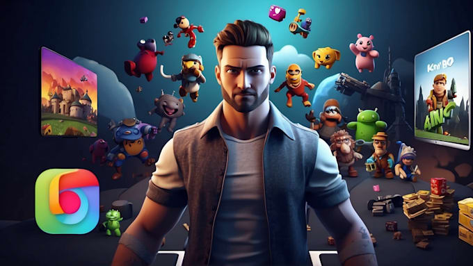 create android ios games as you like