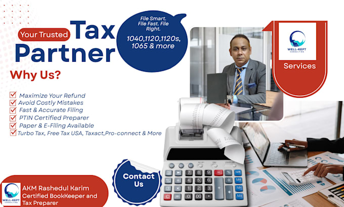 do us tax filing, us tax return, tax return, tax filing  for 1040, 1120