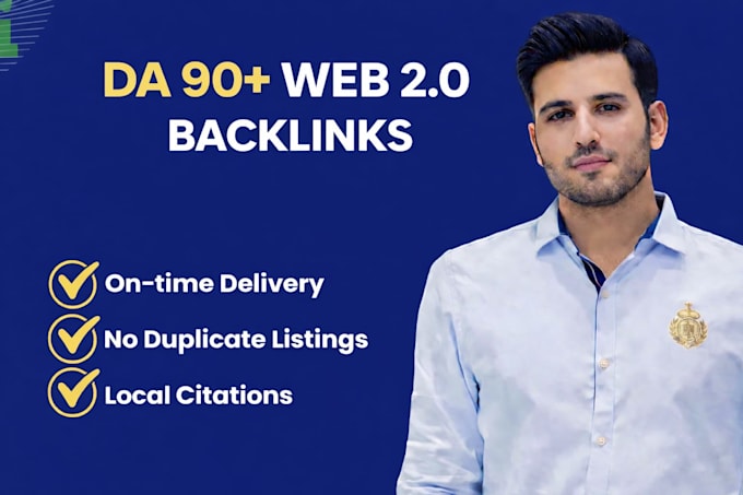 make da 90 plus web 2 0 backlinks