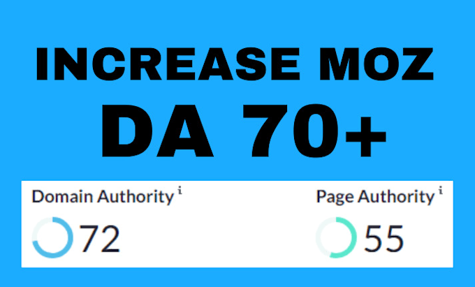 increase moz da domain authority 70 plus - Main Image