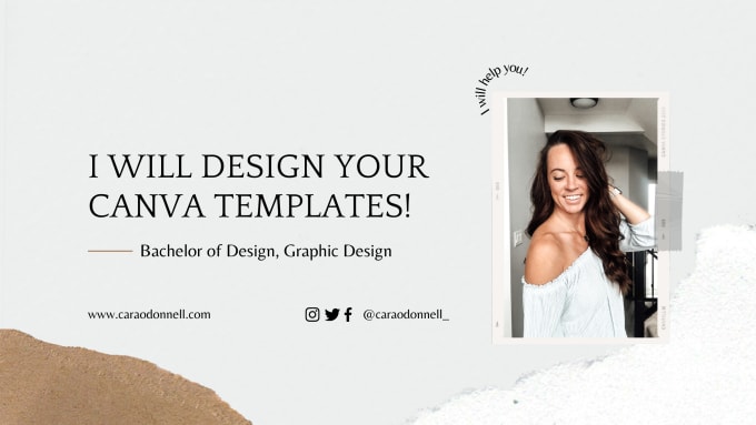 Create on brand canva templates by Caraodonnell Fiverr