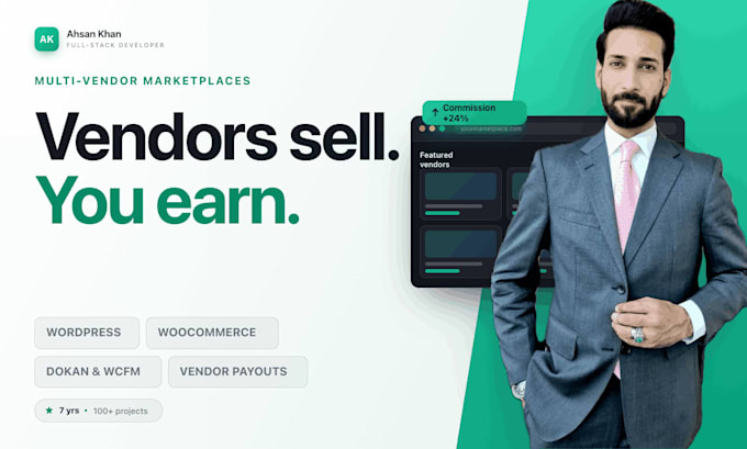 create multi vendor ecommerce marketplace website