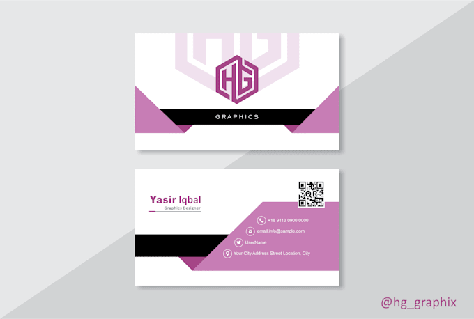 do creative simple, minimal business card design