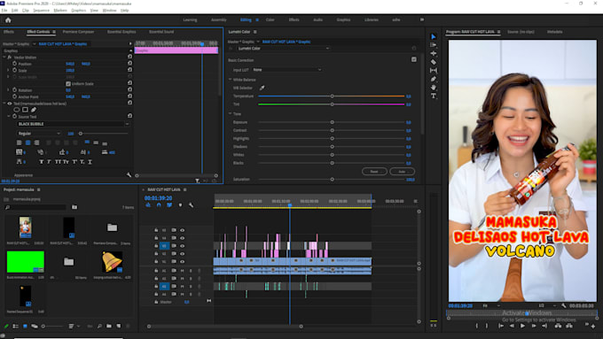 edit instagram reels and story video