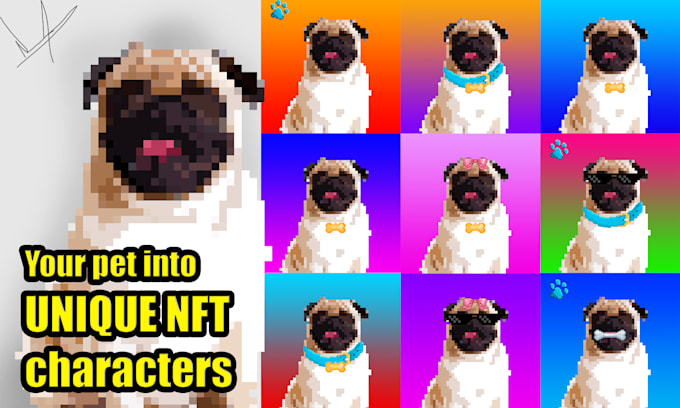 create unique nft characters