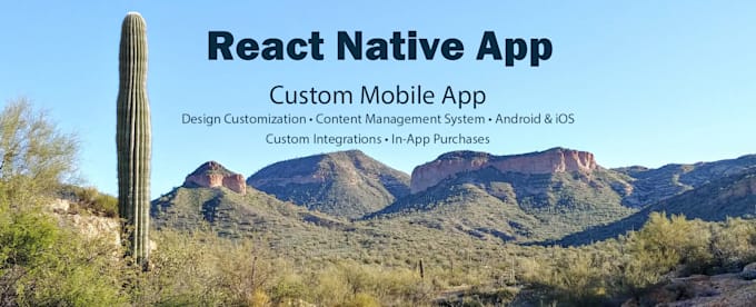 Create a react native mobile app for ios and android by Cardenassw | Fiverr