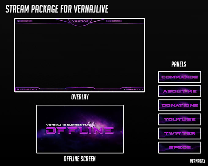 design custom stream overlays and more