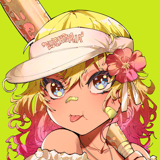 draw anime style illustration for you