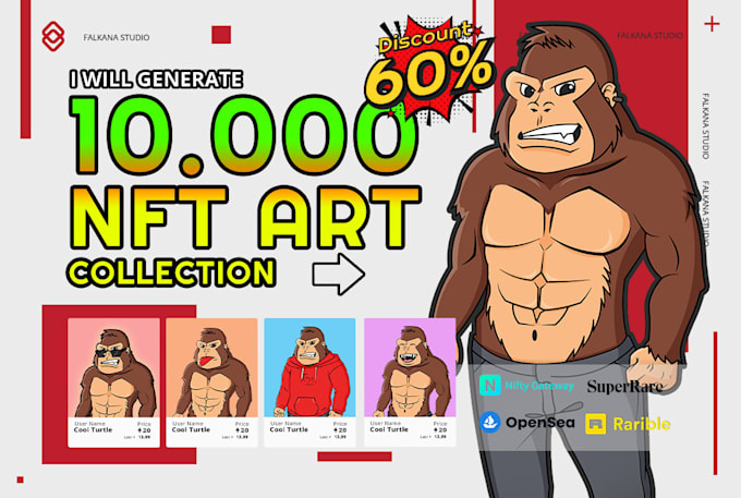 generate nft variant traits collection 10k opensea