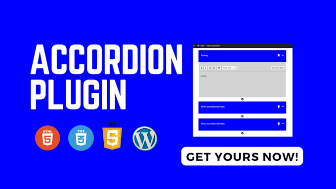create accordion wordpress plugin