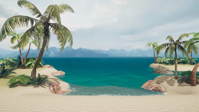 create 3d environment for games in unity environment