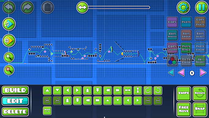 Create a good geometry dash layout by Epikil | Fiverr