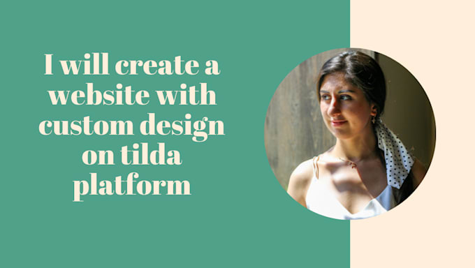 create a stylish website for you on tilda