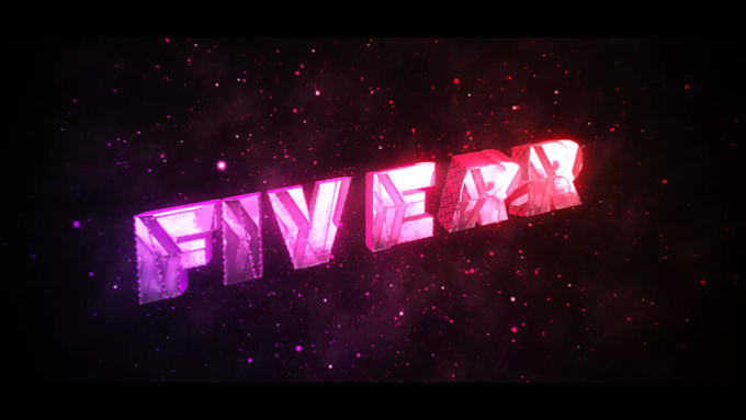 create a cool 3d gaming dubstep intro for you youtube