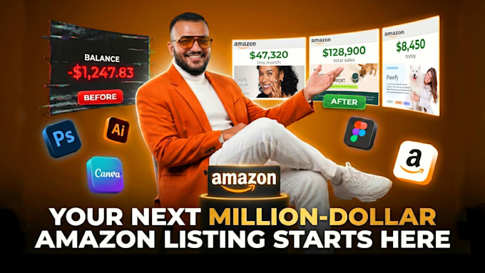 design amazon product listing images and ebc a plus content to boost your sales