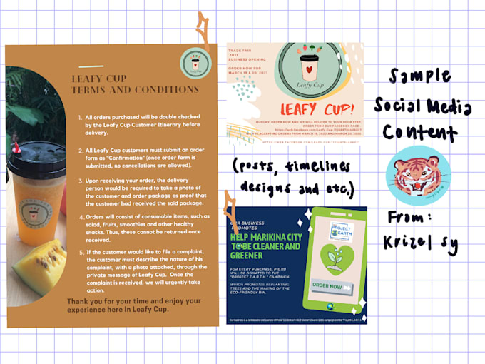 design your social media content