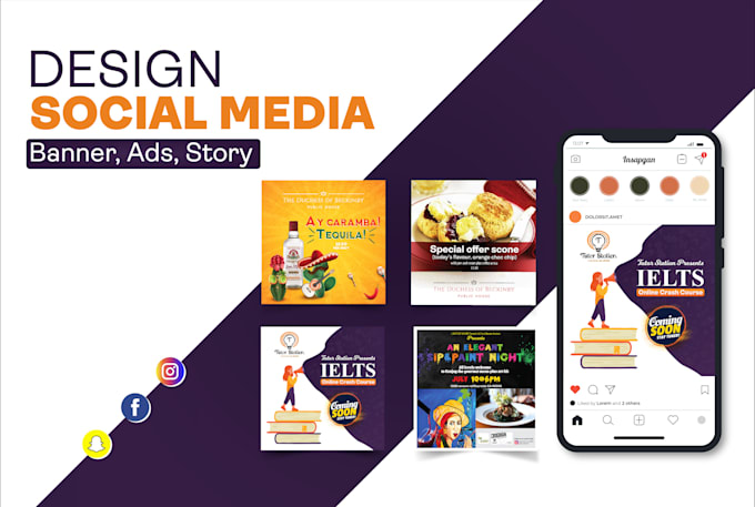create scroll stopping social media posts and stories