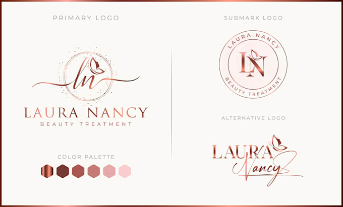 Do luxury elegant or hand drawn feminine logo design by Nusrat_jahan03 ...