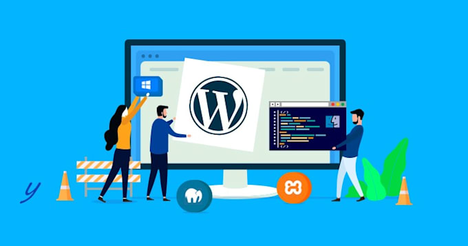 create a professional wordpress website or business website