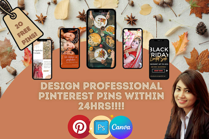 set up, promote, manage and create pins and boards on pinterest