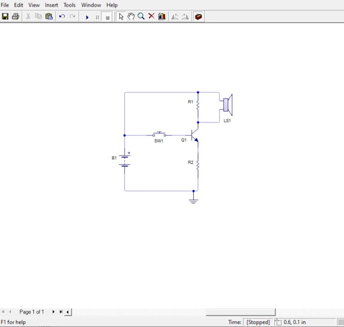 basic electronic circuit project