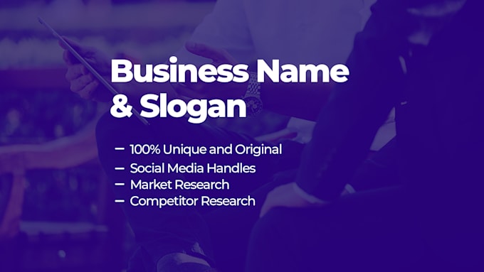 generate creative business names for your business