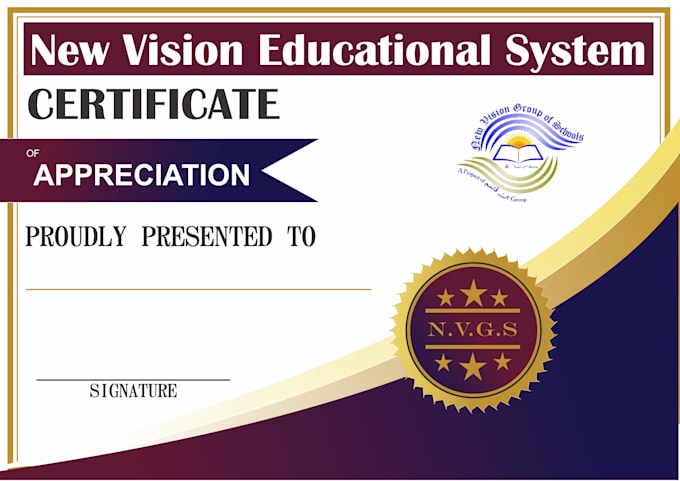 design a professional certificate