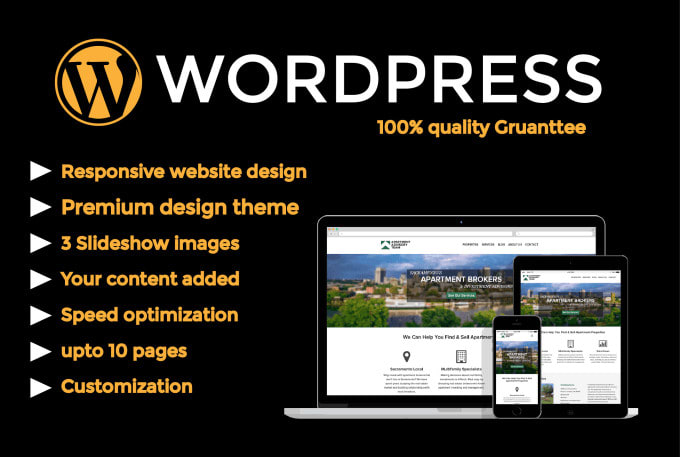 create attractive and beautiful website for your
