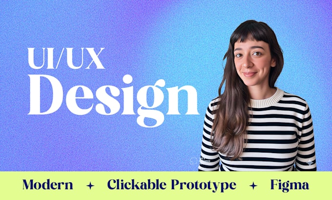 design modern UX UI saas website and app interface in figma