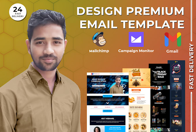 design responsive editable email template