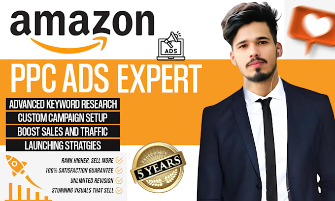 setup manage and optimize your amazon PPC campaigns, amazon fba ppc ads campaign