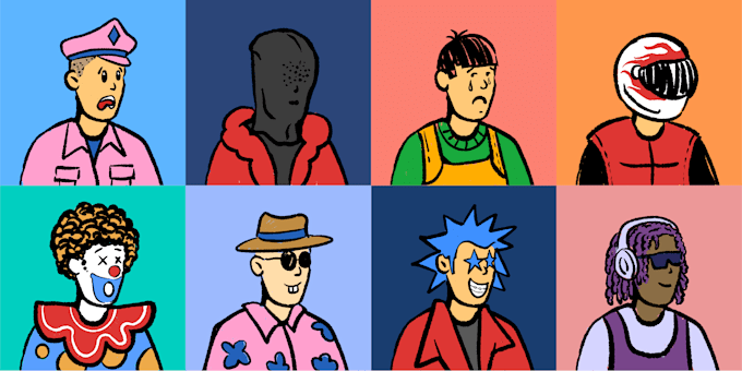 draw cute, simple and funny cartoon