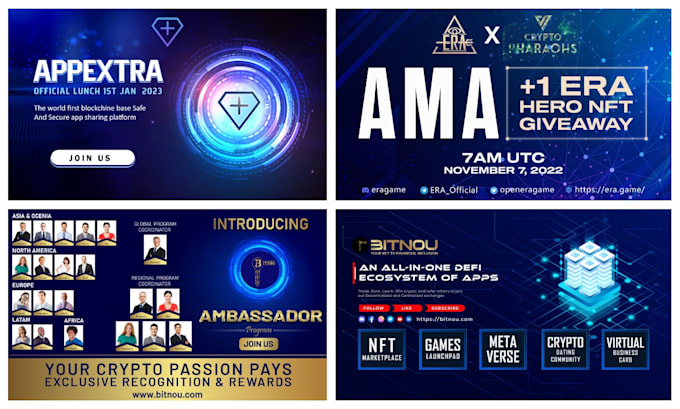 design a crypto related banner or nft
