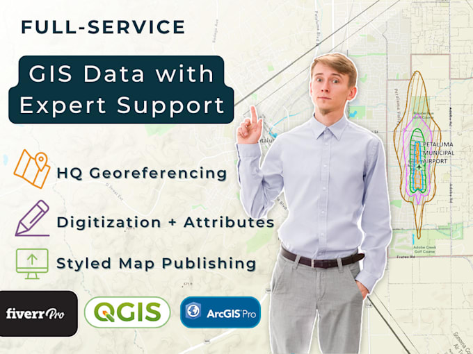 georeference and digitize maps with high precision in qgis or arcgis