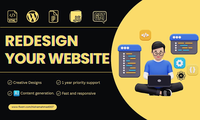 clone duplicate or redesign website in wordpress