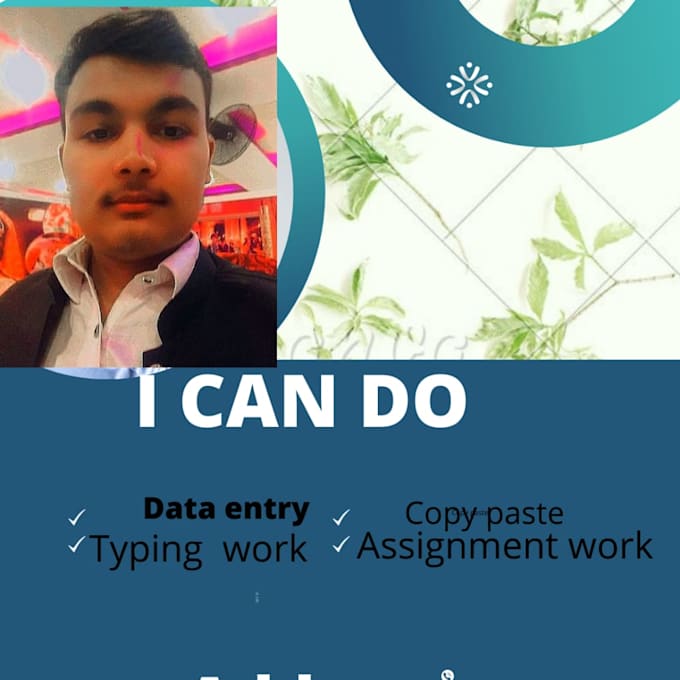 do fastest data entry entry, typing work and copy paste