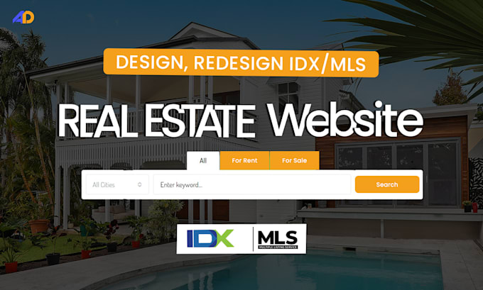 build realtor, agent real estate website, idx mls, crm integration in wordpress