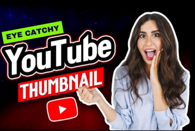 design eye catching  youtube thumbnail