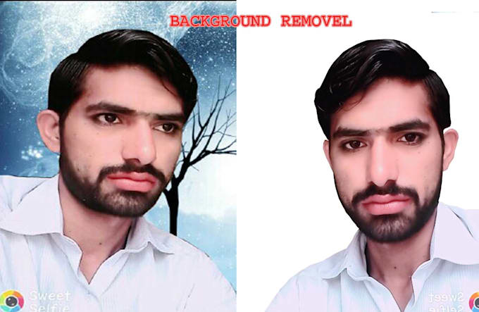 change and remove photo background
