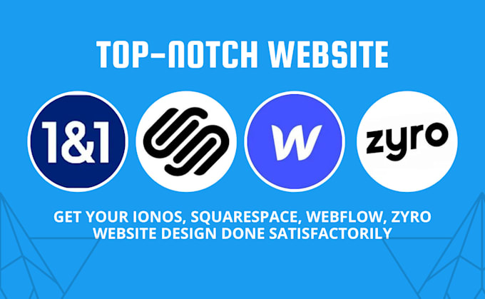 design ionos  squarespace webflow zyro  bigcommerce websitewix