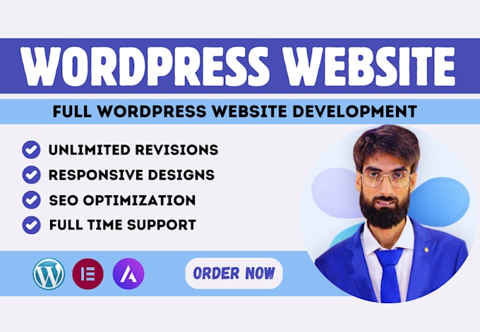design a wordpress out looking modern website for business