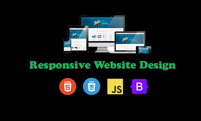 Be your frontend web designer with html css js bootstarp by Biplob_dev ...