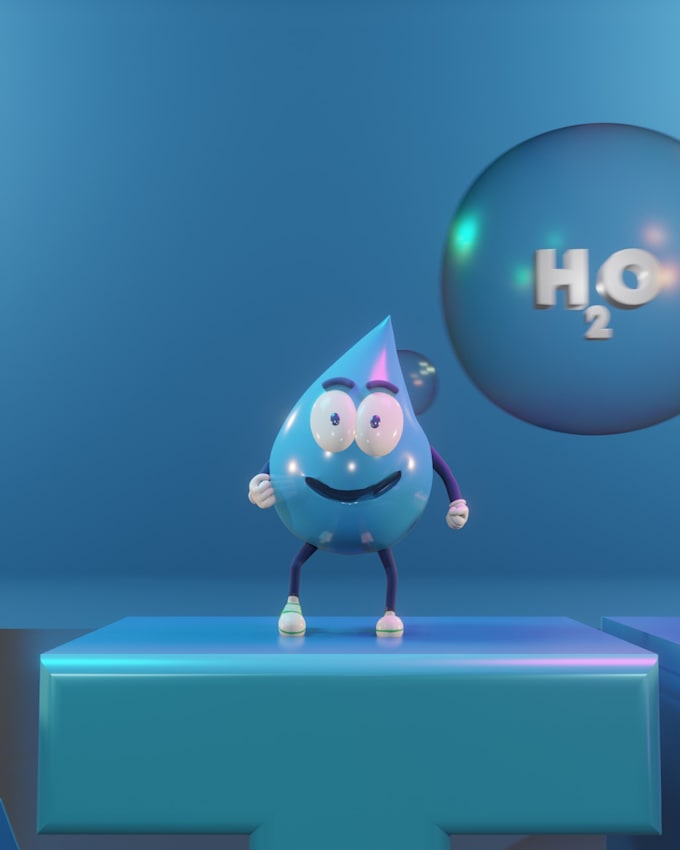 create 3d character modeling, rigging and animating