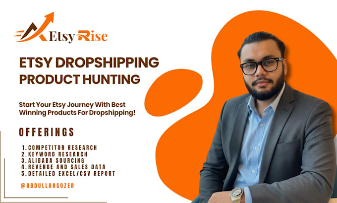 do etsy product hunting or research for dropshipping