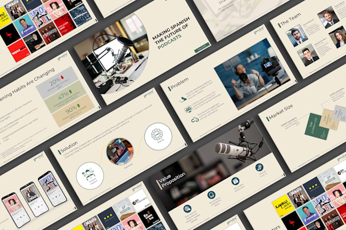 design powerpoint presentation slides for you
