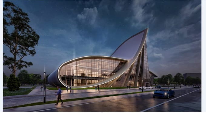 3d rendering 3d modeling animation architectural buildings