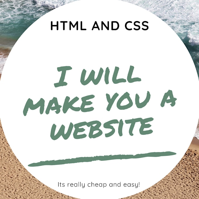 Convert design to html and css by Jagoonzea | Fiverr