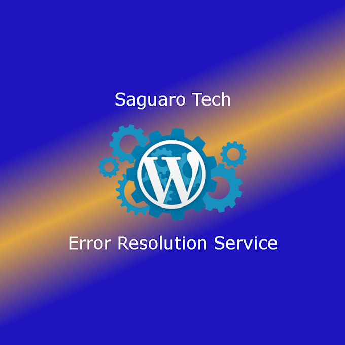 Resolve error message on site by Saguarotechllc | Fiverr