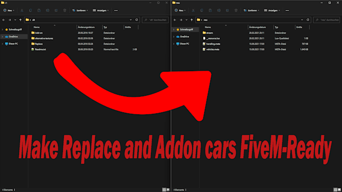 make your replace or addon cars fivem ready